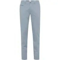 Brax Hose hellblau Baumwolle normale Passform