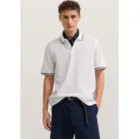 Bugatti Poloshirt 8150-15001E Weiß Regular Fit