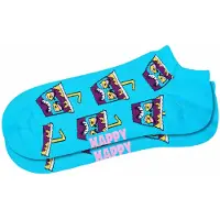 Happy socks Unisex Sneaker-Socken, 3er Pack - Low Socks, Muster, Farbmix