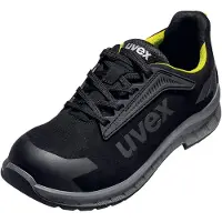 Uvex Sicherheitsschuhe 69412 2 trend Halbschuh schwarz/lime Größe