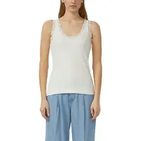s.Oliver T-shirts Offwhite Größe: 44 | Unterhosen Outlet | Damen | Weiß