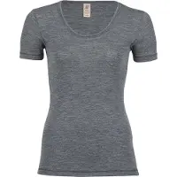 Engel - Damen-Shirt S/S - Alltagsunterwäsche Gr 46/48 grau