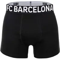 FC Barcelona Herren Boxershorts, 5er Pack - Boxer Briefs, Baumwollmischung, Logobund, einfarbig