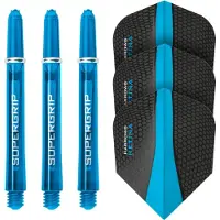 Harrows Doppelpack Supergrip-Schäfte + Retina-Federn