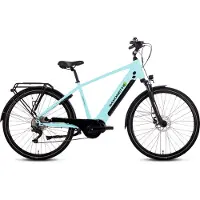SAXONETTE "ADVANCED SPORT" 3 Gang Shimano Alivio Schaltwerk Kettenschaltung Heckmotor 250 W (mit integr. Akku), Elektrofahrrad für Alltag und Einkauf