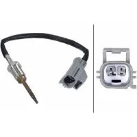 Hella 6PT 358 226-511 Abgastemperatursensor für FORD Fiesta Mk6 Schrägheck (JA8, JR8) 201mm