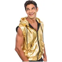 Chakks Kapuzenweste für Herren Gold
