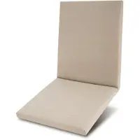 Beautissu Premium Niedriglehner Auflage 100% Wasserdicht 100x50cm, Beige