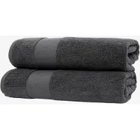 Wolkenfeld Duschtücher "Premium Low-Twist Baumwolle 550 g/m² – 2 große Duschtücher" 70×140 cm – weich, saugfähig und ideal für Bad & Wellness