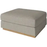 Bolia - Sepia Pouf 70 x 70 cm, Eiche geölt / Monza sand