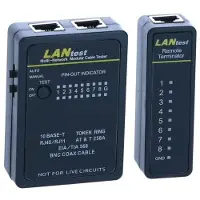 Dsit Netzwerktester, U/UTP, F/UTP und SF/UTP Leitungstester, Cat5 Cat6 Kabeltester