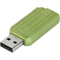 Verbatim PinStripe USB-Stick 128 GB USB Typ-A 2.0 Grün (49462)