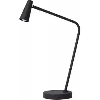 Lucide Wiederaufladbare Tischlampe Stirling Schwarz