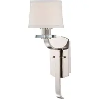 Elstead Lighting Elstead Sutton Place Wandleuchte E27 Imperial Silber