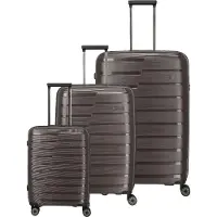 Travelite Air Base 4W Trolley L / M Expandable / S Coffee dunkelbraun 77cm