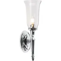 Elstead Lighting Dryden Wandleuchte chrom poliert BATH-DRYDEN2-PC