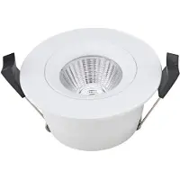 Sigor LED Einbauleuchte Argent IP54 BM68/83mm IP54 Modul 9W 3000K 36° 95RA Casambi schwenkbar Warmweiss