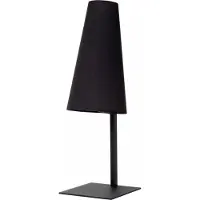 Lucide Tischleuchte Gregory in Schwarz E27