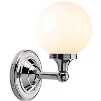 Elstead Lighting Austen LED Wandleuchte G9 Poliertes Chrom IP44
