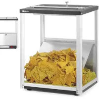 Super Merchant Nacho-Wärmer, Schwarz, 220-240V/500W, 400x344x(H)525mm