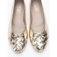 Forever & Always Nopos Leder Cap-Toe Ballerina