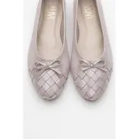 Forever & Always Nopos Leder Cap-Toe Ballerina