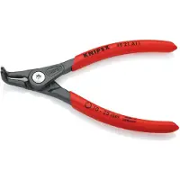 Knipex 49 21 A11, Sicherungsringzange, Chrom-Vanadium-Stahl, Kunststoff, Rot, 130 mm, 102 g
