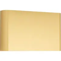 Lyora Wandlampe Haga , dimmbar, messing / gold, für Wohn- / Esszimmer, Aluminium, Modern, Wandleuchte, Wandlampe Innen