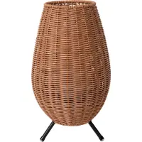 Lucide Wiederaufladbare Tischlampe Colin Ip44 Rattan
