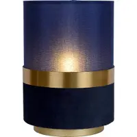 Lucide Design-Tischlampe Extravaganza Tusse blaue Ø 15cm