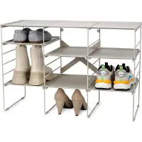 Joseph Joseph Schuhregal Level Plus Adjustable Ecru