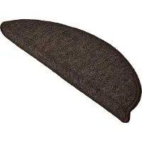 Beautissu STUFENMATTE ProStair 56/20 cm Dunkelbraun 15tlg