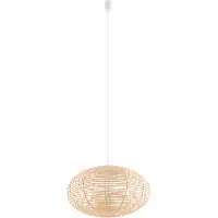 Euluna Rattan Hängeleuchte E27 Holz 11154