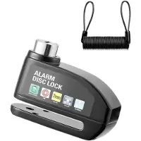 OEM Motorrad-Schloss mit Alarm und Kabel, 7 mm, für Scooter