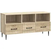 vidaXL TV-Schränk Sonoma-Eiche 102 x 34,5 x 50 cm Holzwerkstoff