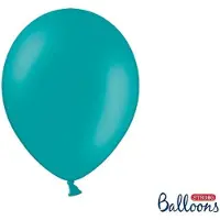 Party Deco Strong Balloons 30cm, Pastel Lagoon Blue (1 pkt / 50 pc.)