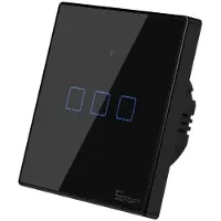 Sonoff Touch-Lichtschalter 3-fach, WLAN, EU, T3EU3C-TX, 1 Stk.