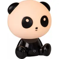 Lucide Nachtlicht Dodo Panda Kinderzimmer schwarz