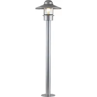 Elstead Lighting Elstead Klampenborg Außen-Stehleuchte E27 102cm Silber IP44