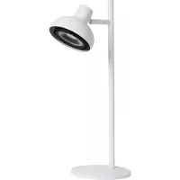 Lucide Schreibtischlampe Sensas weißes Design GU10 ES111