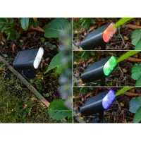 Lutec GINBO, Außen-Bodenbeleuchtung, Schwarz, Synthetik, IP54, Garten, II