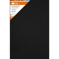 GDD Baumwollleinwand 40x60cm schwarz HAPPY COLOR