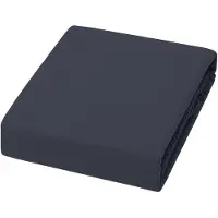 JOOP! Bettwäsche Spannbettlaken Spannbettlaken Feinjersey Dunkelgrau 180/200 x 200 cm