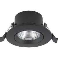 Nowodvorski Lighting Deckenleuchte, schwarz, LED, neutralweiß, 10W, EGINA