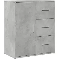 vidaXL Sideboard Betongrau 60x31x70 cm Holzwerkstoff