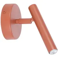 Sigma Wandlampe Sopel , dimmbar, rot, für Wohn- / Esszimmer, Metall, Modern, Wandleuchte, Wandlampe Innen