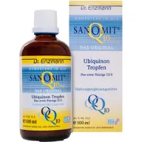 MSE Pharmazeutika GmbH SanoMit Q10 flüssig Ubiquinon Tropfen, 100 ml Lösung