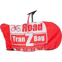 OEM Fahrradtransporttas, 28″, rot, opvouwbar, Schultergurt, Doppelreißverschluss