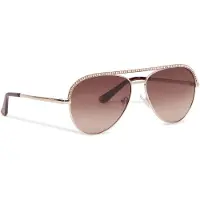 GUESS GU00271 Shiny pale gold 60/15/140 Damen Sonnenbrillen