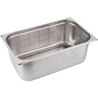 H.W.Larsen Kantine 1/1 GN 26.1 ltr 53x32.5x20 cm Perforeret Rustfrit stål,1 stk